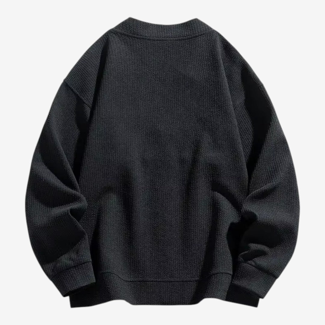 Jorvalore | Men's Zip-Up Knit Cardigan with Pockets for Everyday Comfort