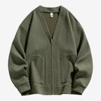 Jorvalore | Men's Zip-Up Knit Cardigan with Pockets for Everyday Comfort