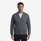 Jorvalore | Men's Zip-Up Knit Cardigan with Pockets for Everyday Comfort