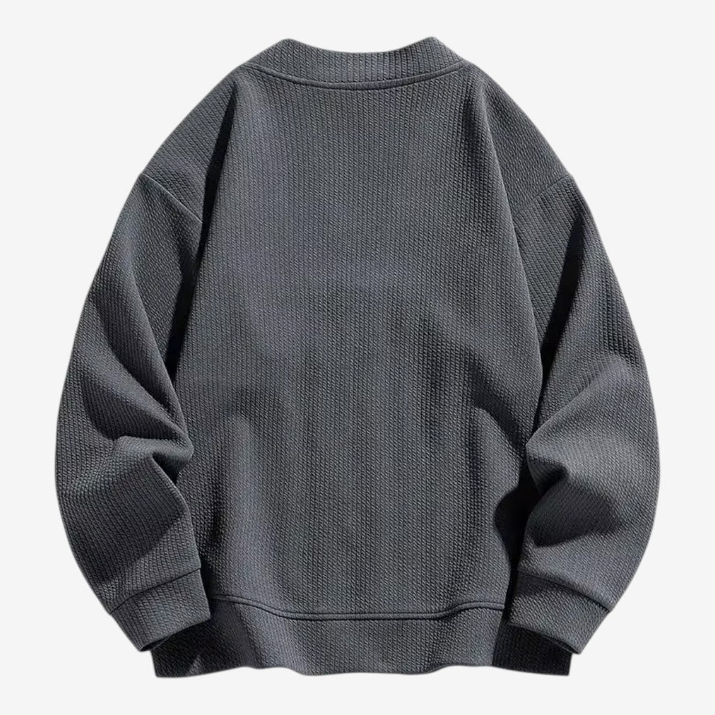 Jorvalore | Men's Zip-Up Knit Cardigan with Pockets for Everyday Comfort