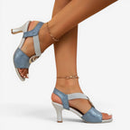 Jorvalore | Women's Comfortable Block Heel Sandals for Weddings and Events