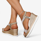 Jorvalore | Women's Ergonomic Mesh Heels Summer Comfort