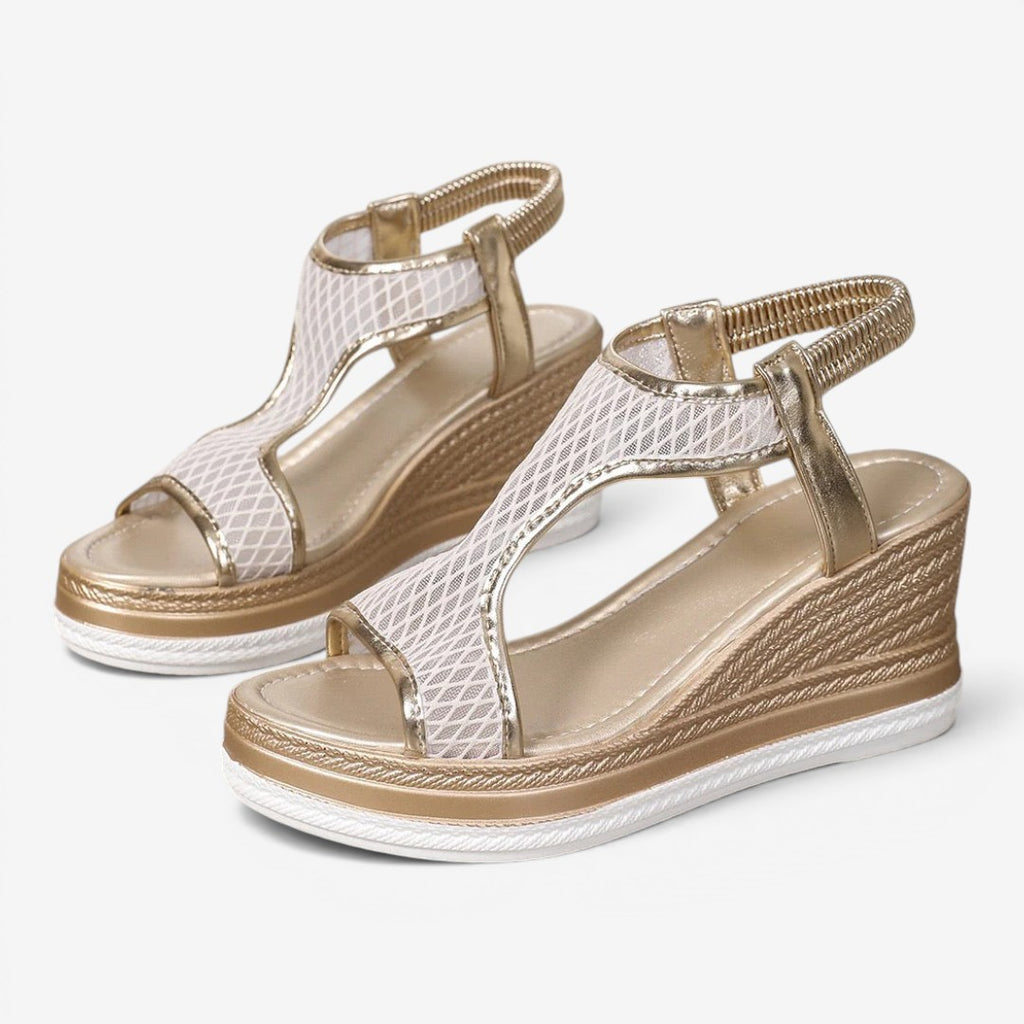 Jorvalore | Women's Ergonomic Mesh Heels Summer Comfort