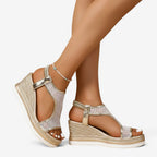 Jorvalore | Women's Ergonomic Mesh Heels Summer Comfort