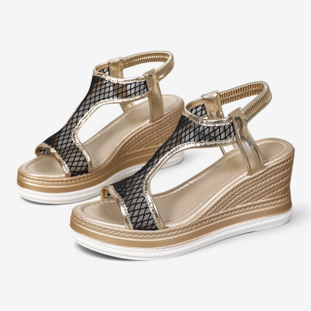 Jorvalore | Women's Ergonomic Mesh Heels Summer Comfort