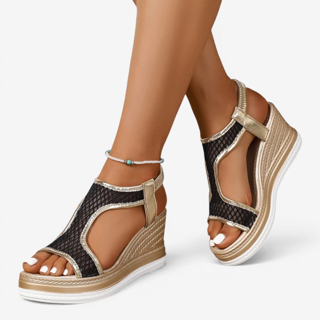 Jorvalore | Women's Ergonomic Mesh Heels Summer Comfort