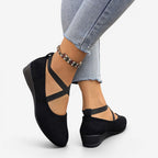 Jorvalore | Women’s Orthopedic Loafers Cross Strap Comfort Summer Shoes