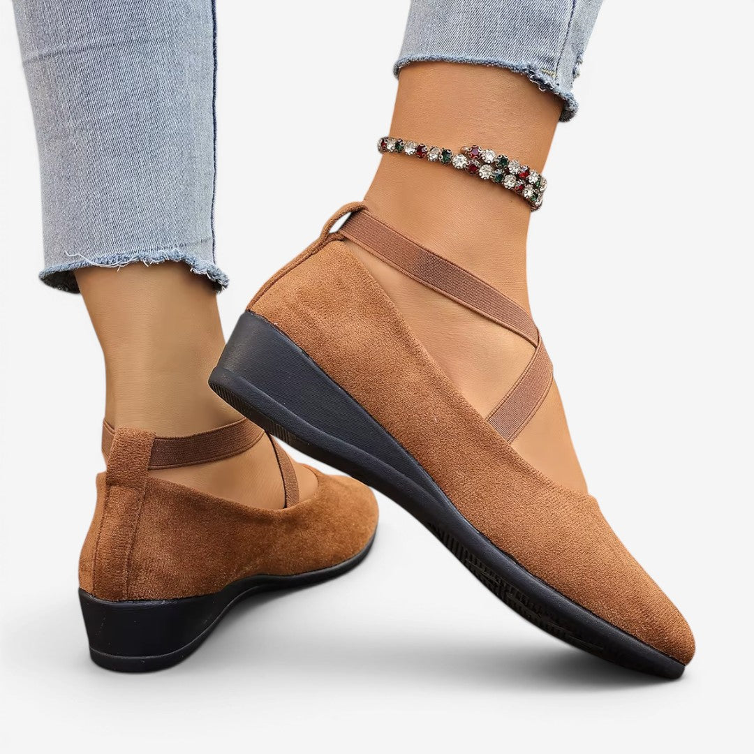 Jorvalore | Women’s Orthopedic Loafers Cross Strap Comfort Summer Shoes