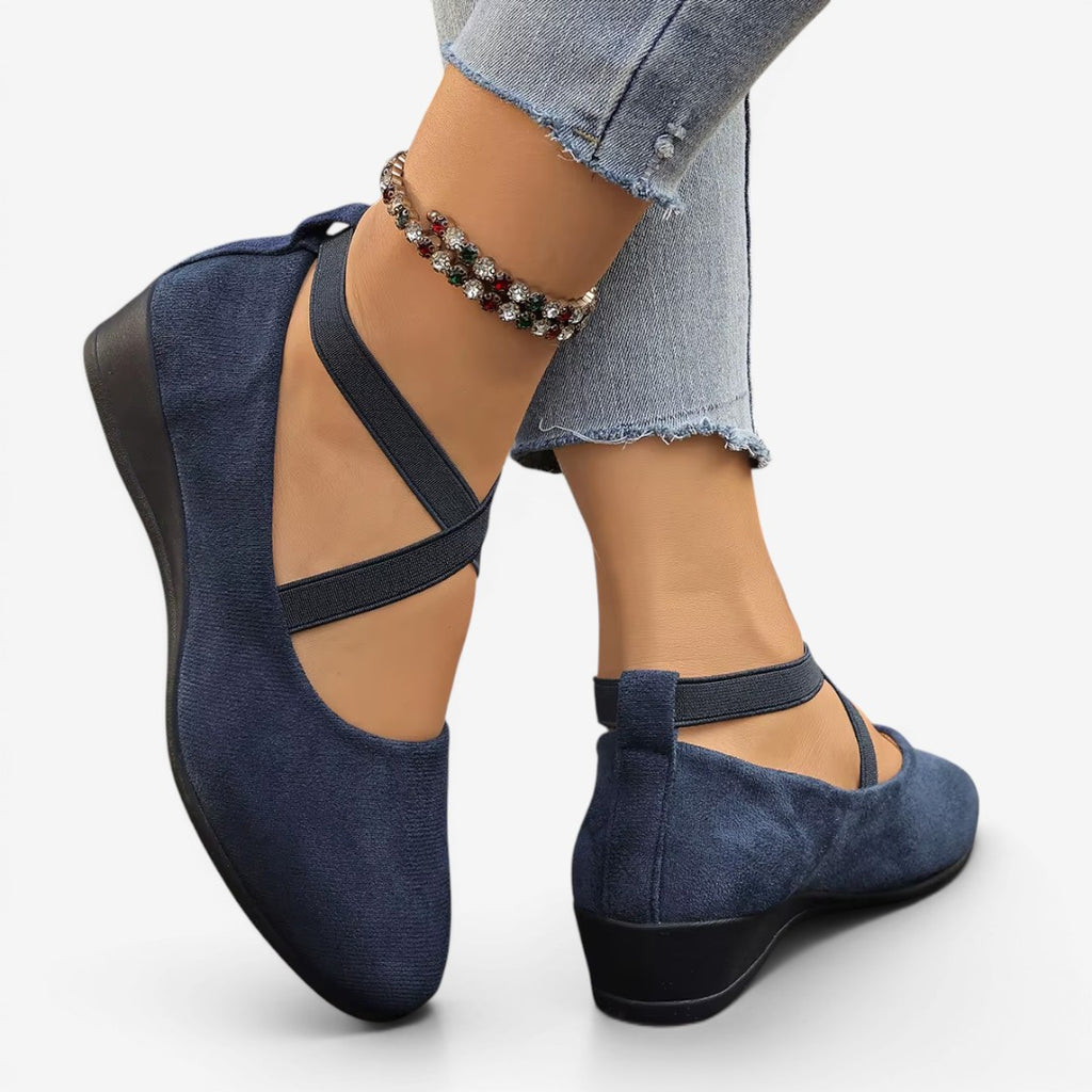 Jorvalore | Women’s Orthopedic Loafers Cross Strap Comfort Summer Shoes