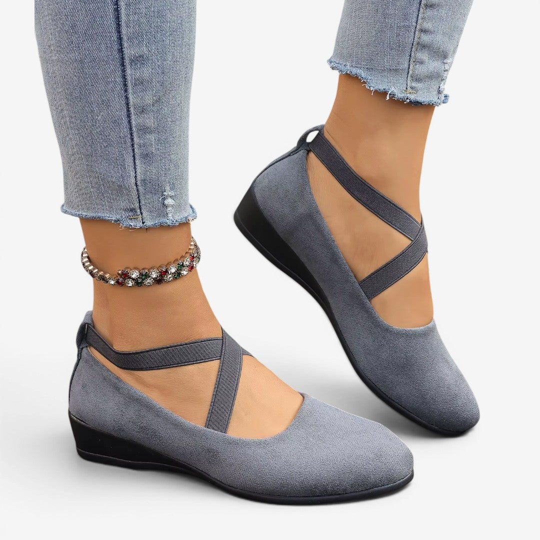 Jorvalore | Women’s Orthopedic Loafers Cross Strap Comfort Summer Shoes
