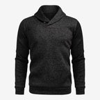 Jorvalore | Men's Breathable Mock Neck Sweatshirt with Button Collar