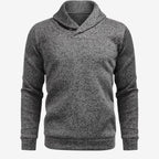 Jorvalore | Men's Breathable Mock Neck Sweatshirt with Button Collar