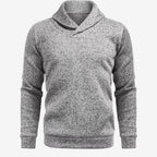 Jorvalore | Men's Breathable Mock Neck Sweatshirt with Button Collar