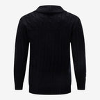 Jorvalore | Men's Cable Knit Button Cardigan for Autumn & Winter