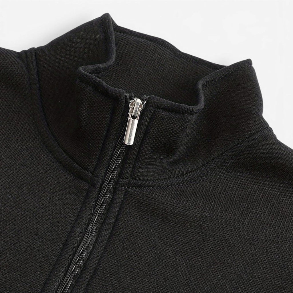 Jorvalore | Men's Casual Knit Zip Jacket Warm High-Neck Style