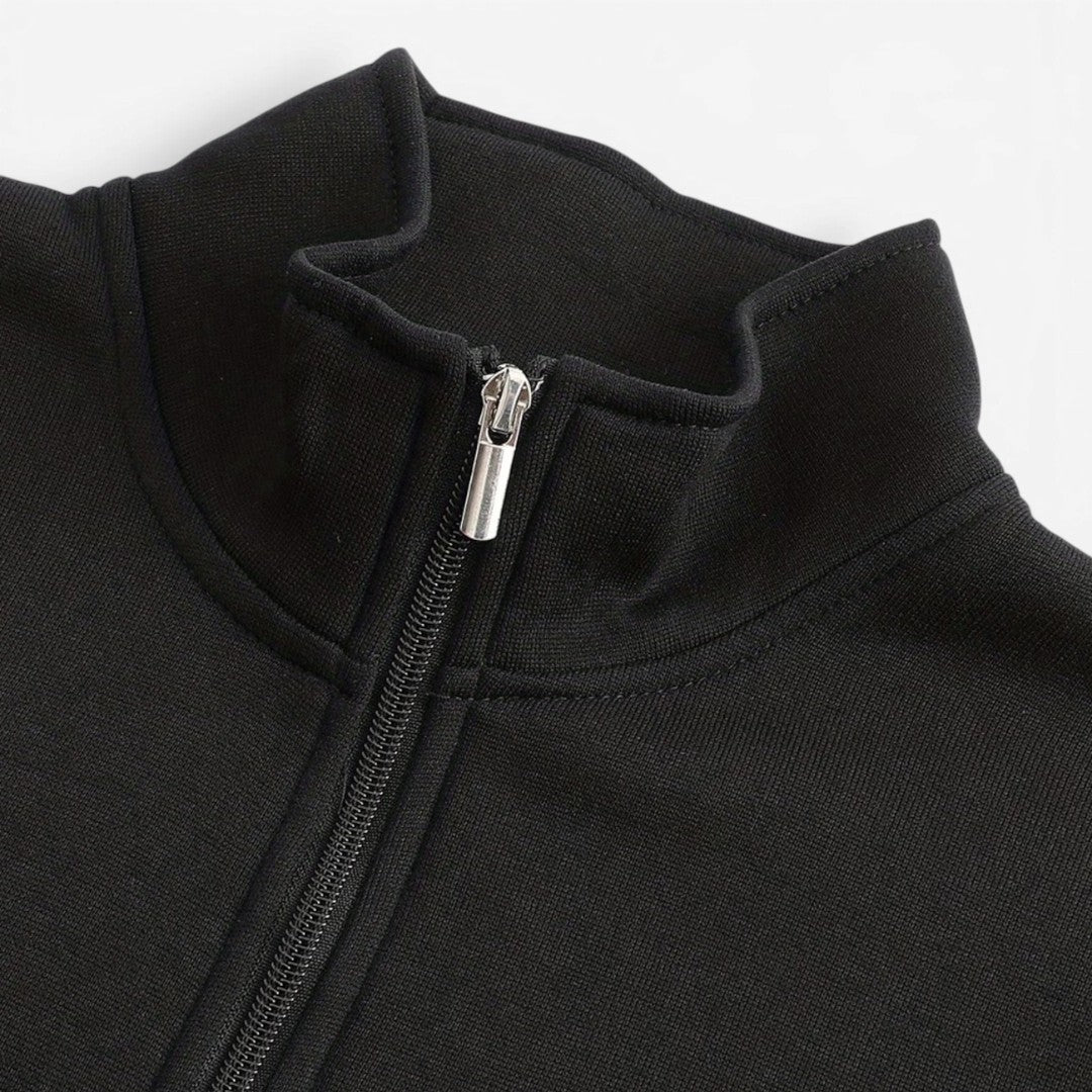 Jorvalore | Men's Casual Knit Zip Jacket Warm High-Neck Style