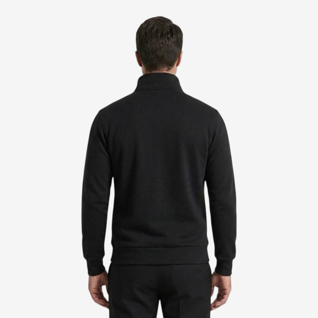 Jorvalore | Men’s Casual Knit Zip Jacket with Stand Collar and Pockets