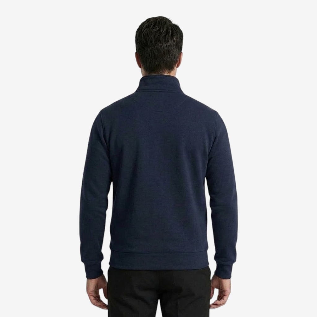 Jorvalore | Men’s Casual Knit Zip Jacket with Stand Collar and Pockets