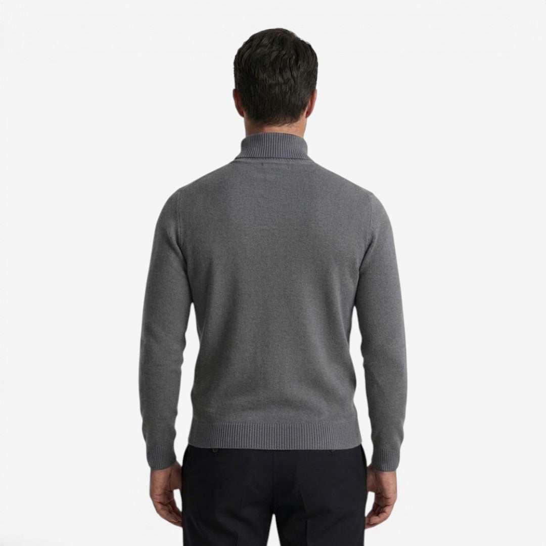 Jorvalore | Men's Casual Turtleneck Knit Sweater for Autumn & Winter