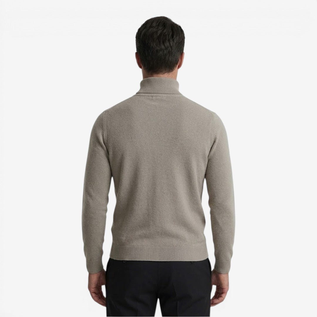 Jorvalore | Men's Casual Turtleneck Knit Sweater for Autumn & Winter