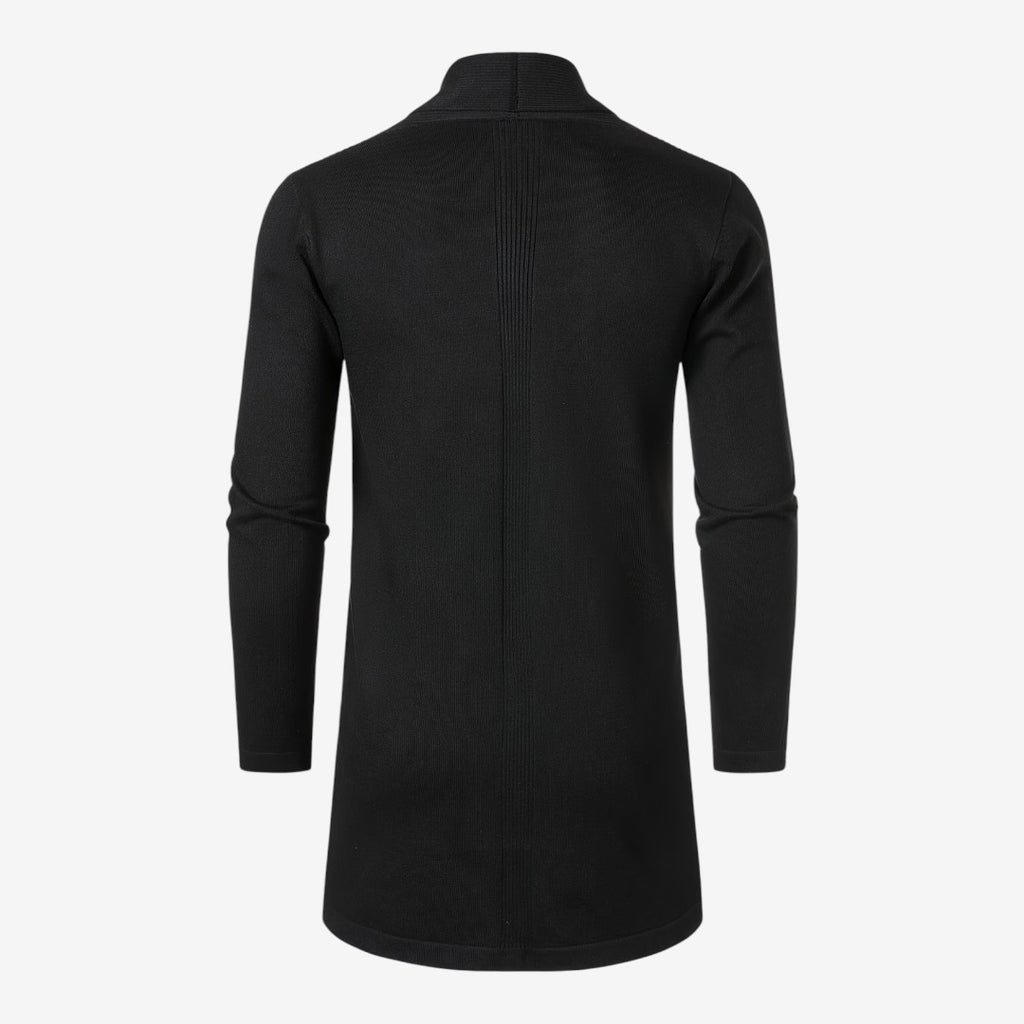 Jorvalore | Men's Classic Long Knit Cardigan Soft Warm Layering