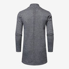 Jorvalore | Men's Classic Long Knit Cardigan Soft Warm Layering