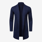 Jorvalore | Men's Classic Long Knit Cardigan Soft Warm Layering
