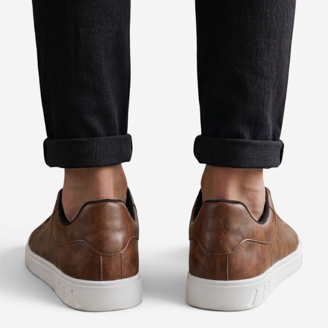 Jorvalore | Men's Classic Low-Top Sneakers Comfortable Lace-Up Shoes
