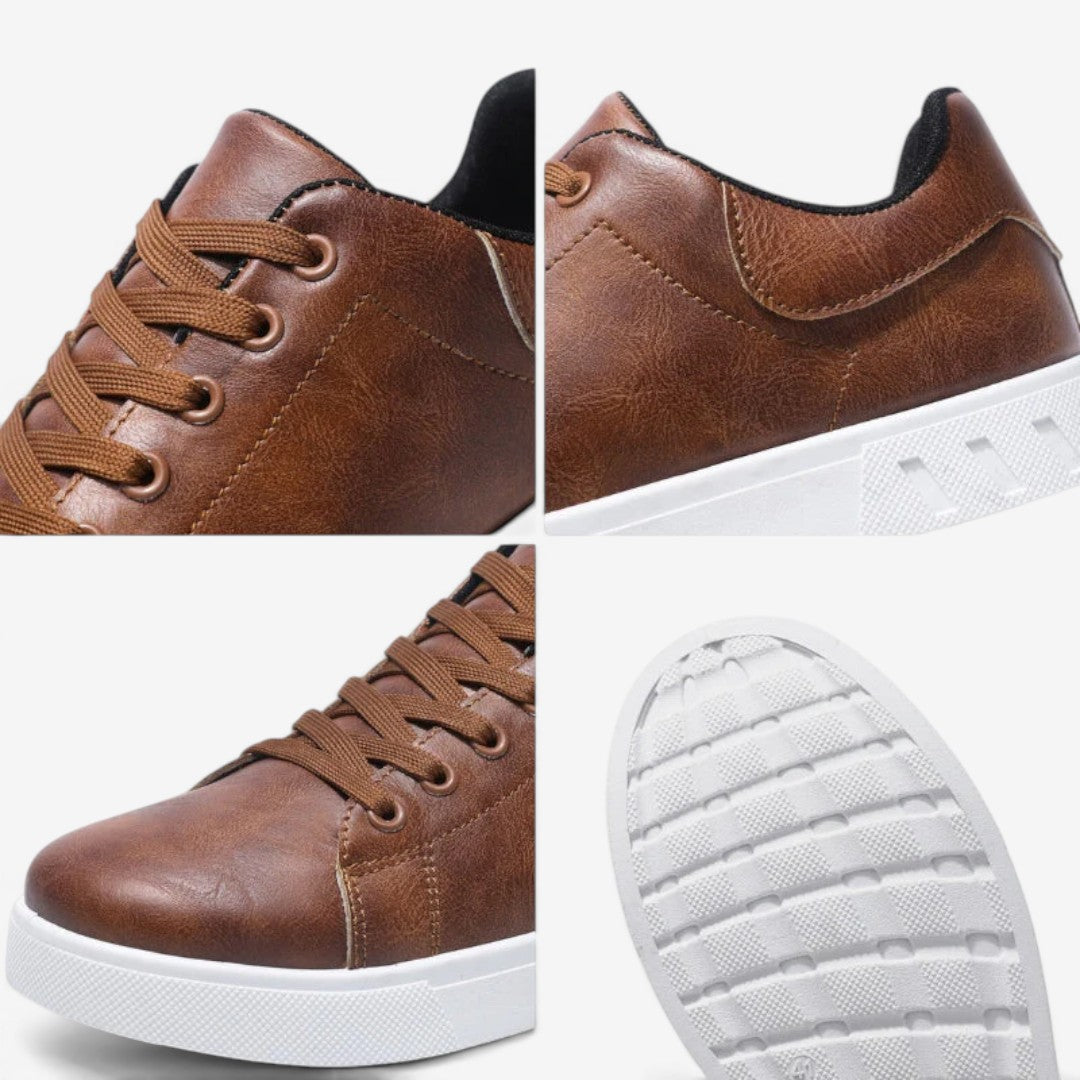 Jorvalore | Men's Classic Low-Top Sneakers Comfortable Lace-Up Shoes