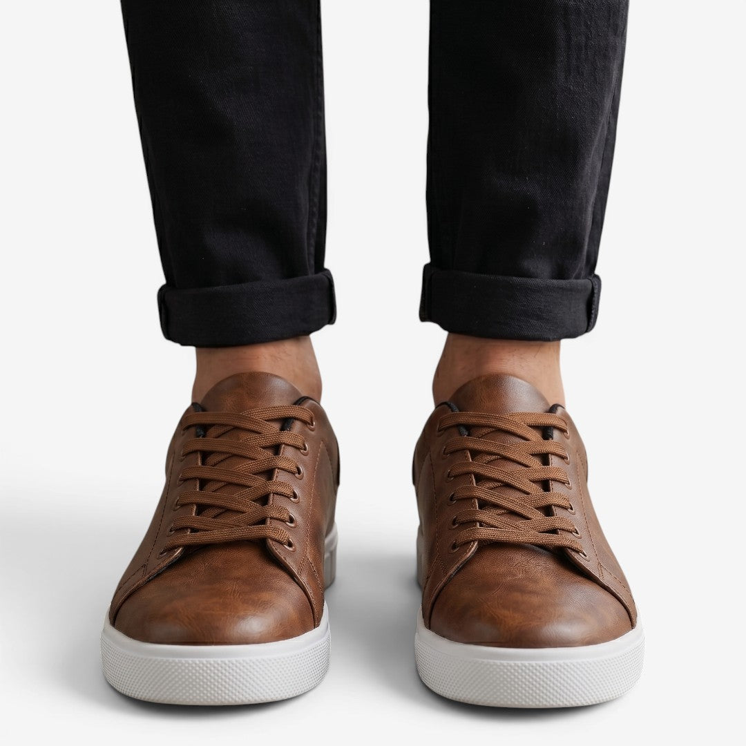 Jorvalore | Men's Classic Low-Top Sneakers Comfortable Lace-Up Shoes