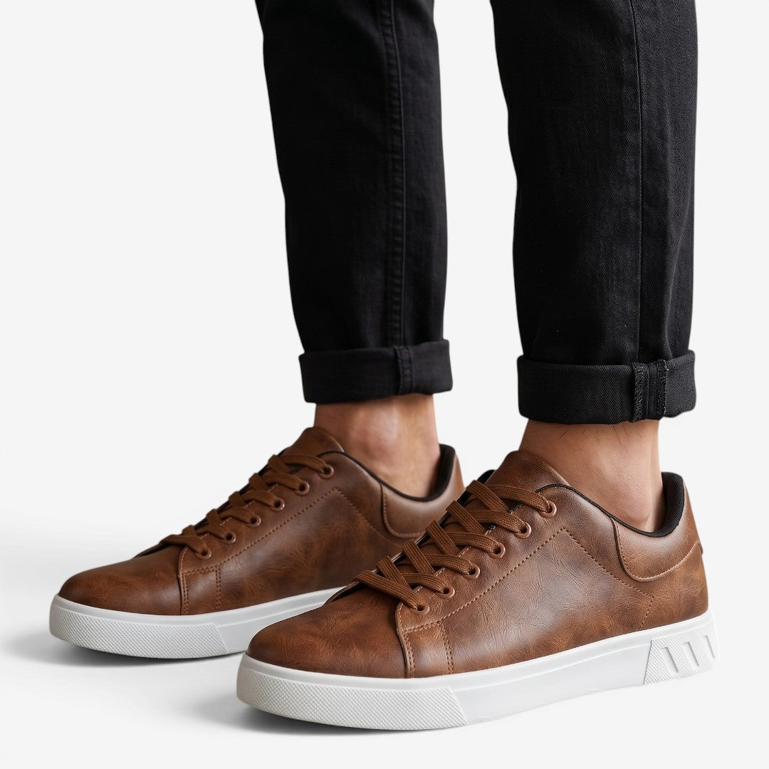 Jorvalore | Men's Classic Low-Top Sneakers Comfortable Lace-Up Shoes