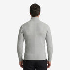 Jorvalore | Men's Ribbed Turtleneck Knit Jumper Slim Fit