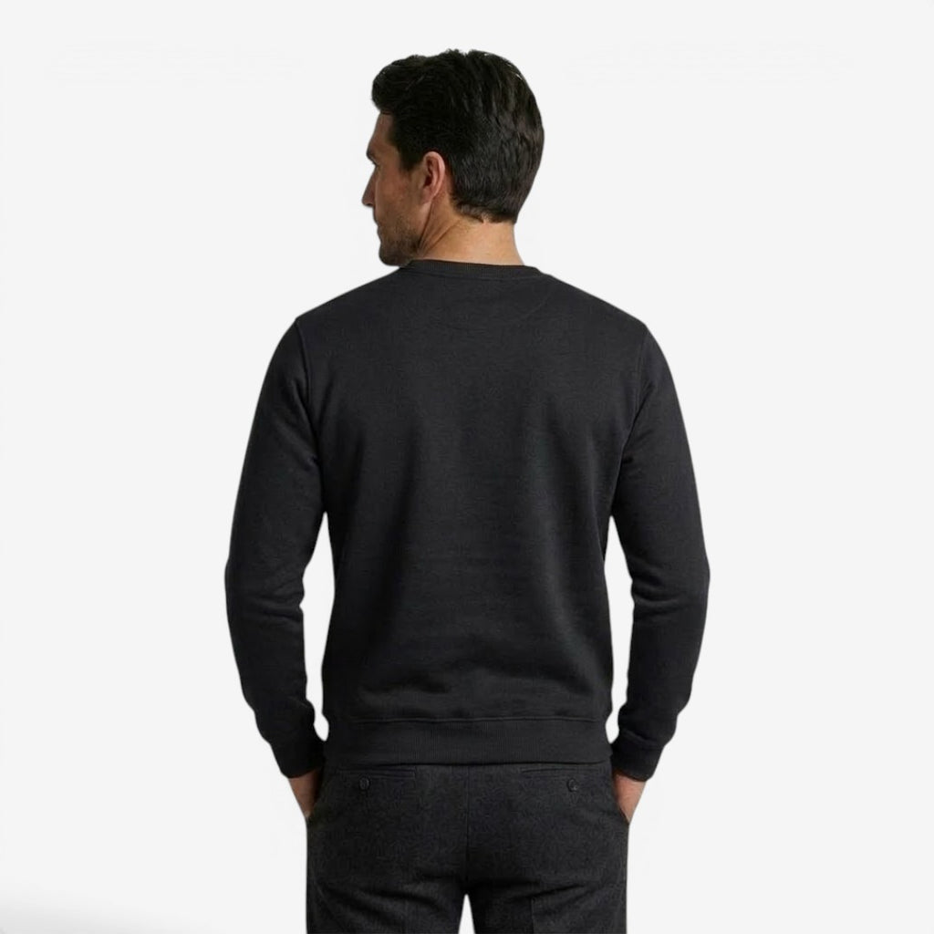 Jorvalore | Men's Comfortable Solid Colour Sweatshirt for Everyday Style