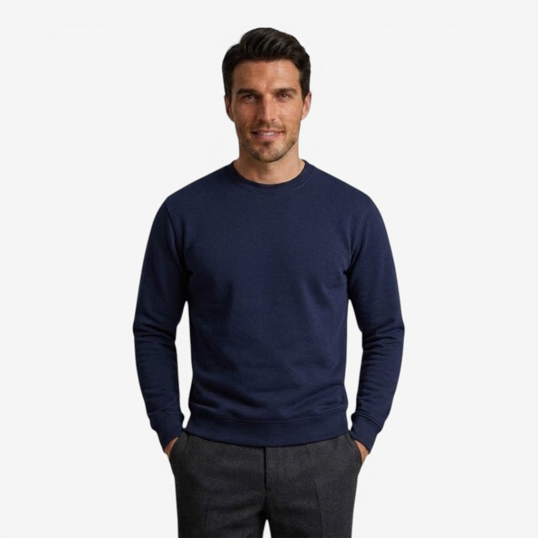 Jorvalore | Men's Comfortable Solid Color Sweatshirt for Everyday Style