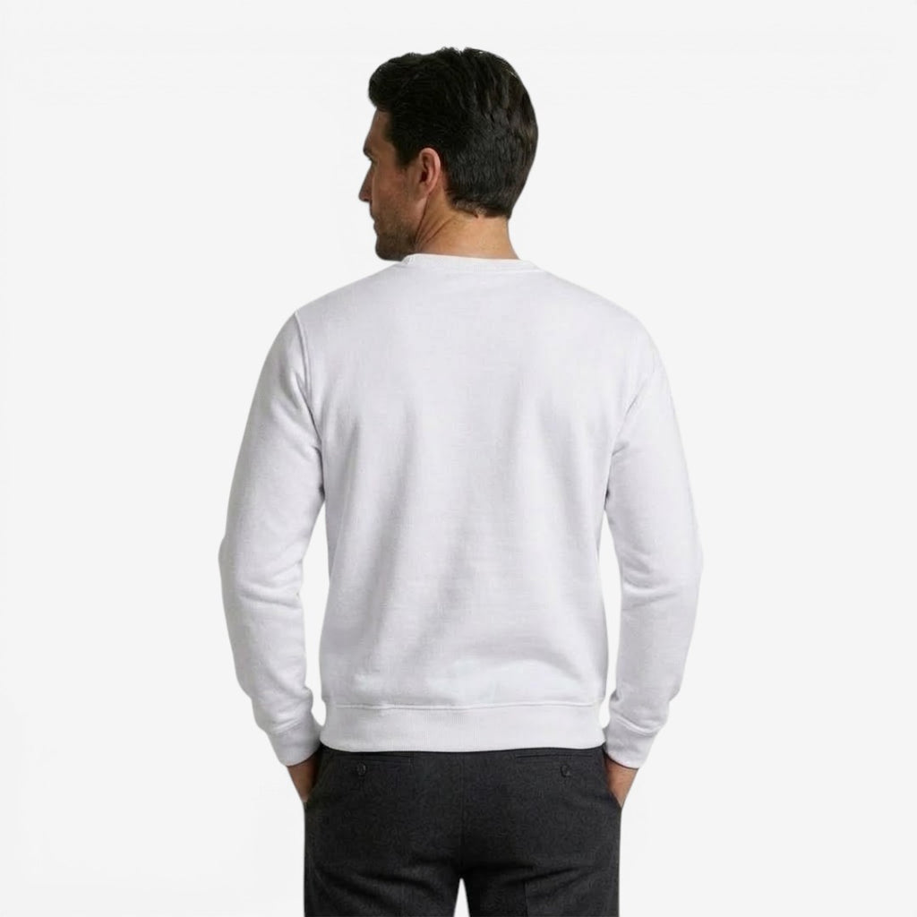 Jorvalore | Men's Comfortable Solid Colour Sweatshirt for Everyday Style