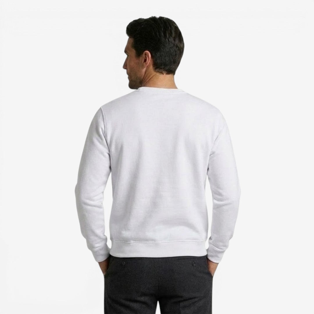 Jorvalore | Men's Comfortable Solid Color Sweatshirt for Everyday Style