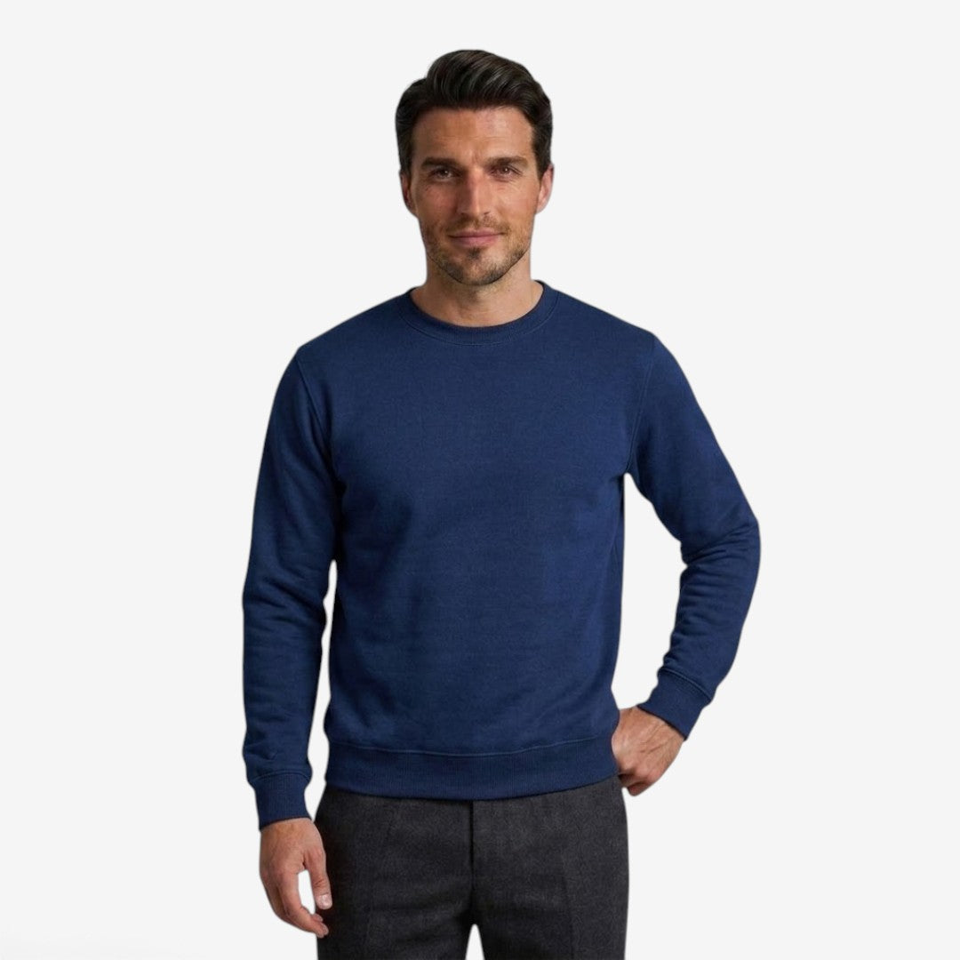 Jorvalore | Men's Comfortable Solid Colour Sweatshirt for Everyday Style