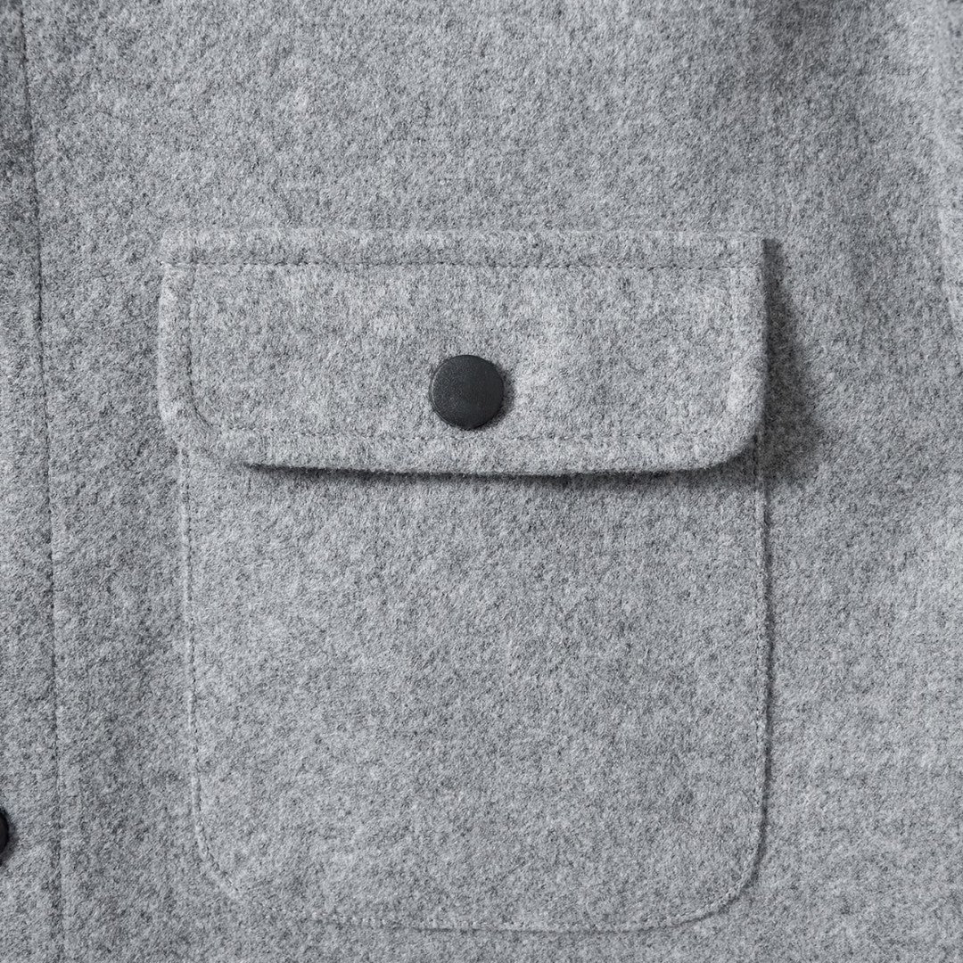 Jorvalore | Men’s Corduroy Jacket Lapel Collar Button Up Casual Coat