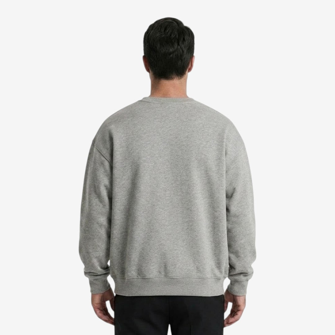 Jorvalore | Men's Cotton Blend Crew-Neck Sweatshirt Comfortable Casual Fit