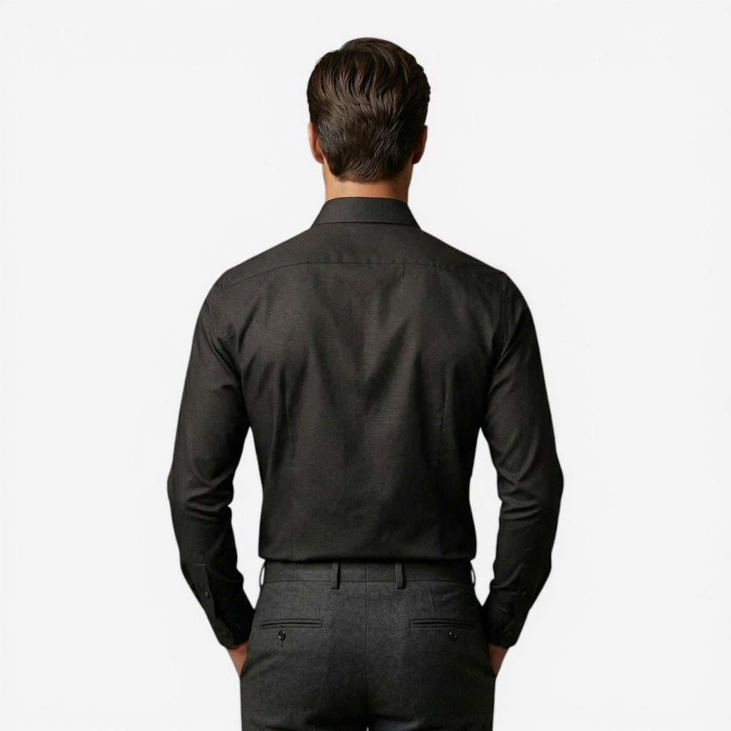 Jorvalore | Men’s Formal Shirt Long Sleeve Slim Fit Office Ready Style