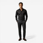 Jorvalore | Men’s Formal Shirt Long Sleeve Slim Fit Office Ready Style