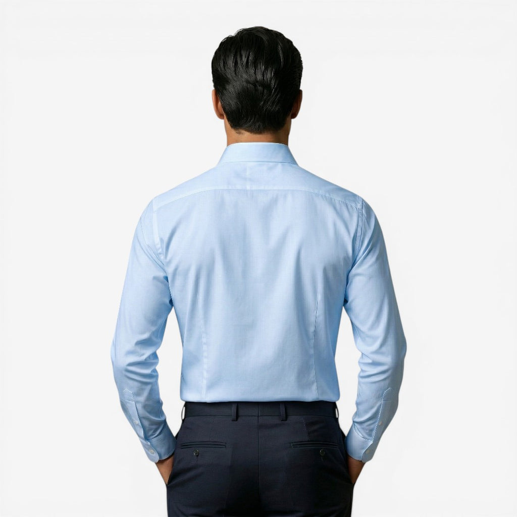 Jorvalore | Men’s Formal Shirt Long Sleeve Slim Fit Office Ready Style