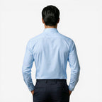 Jorvalore | Men’s Formal Shirt Long Sleeve Slim Fit Office Ready Style