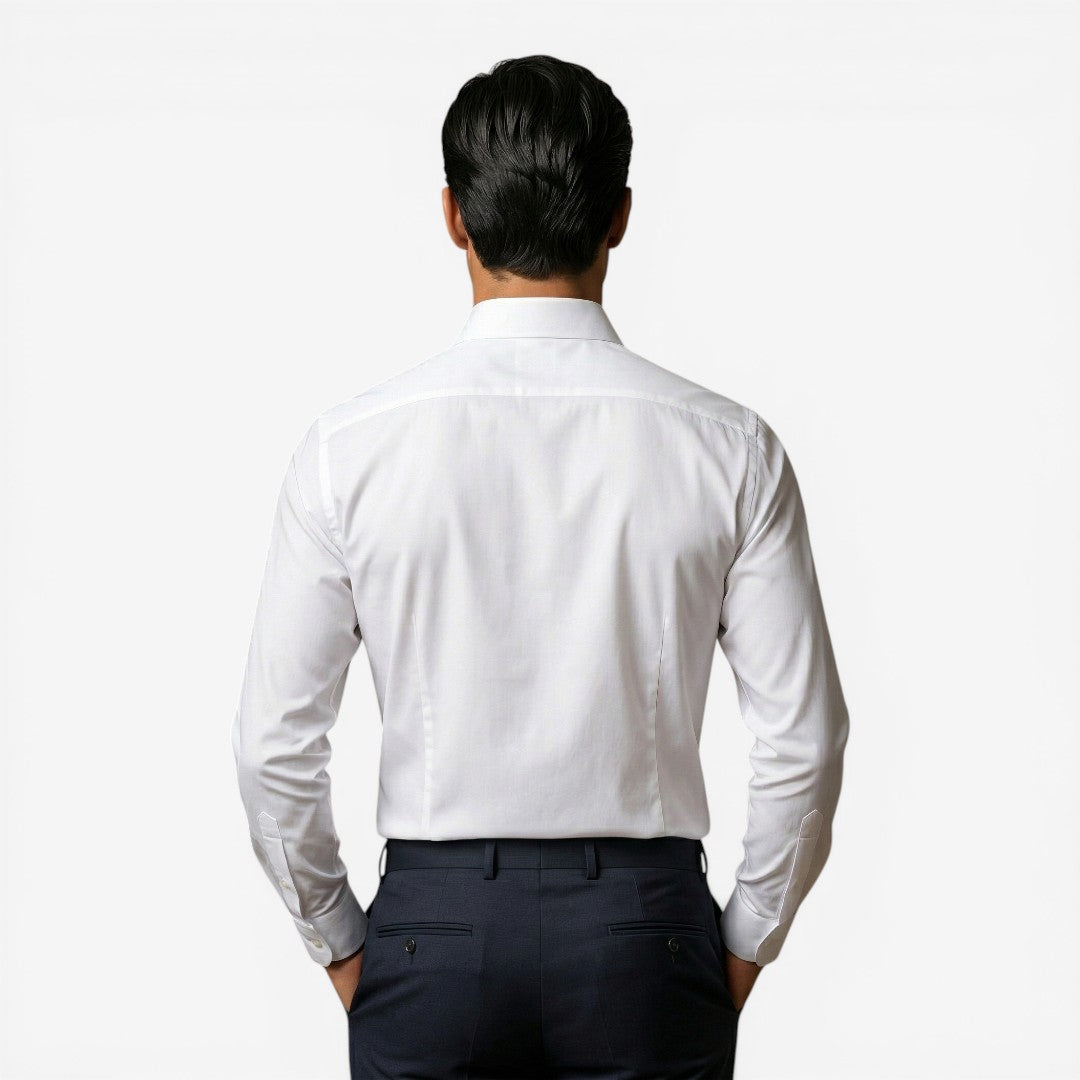 Jorvalore | Men’s Formal Shirt Long Sleeve Slim Fit Office Ready Style