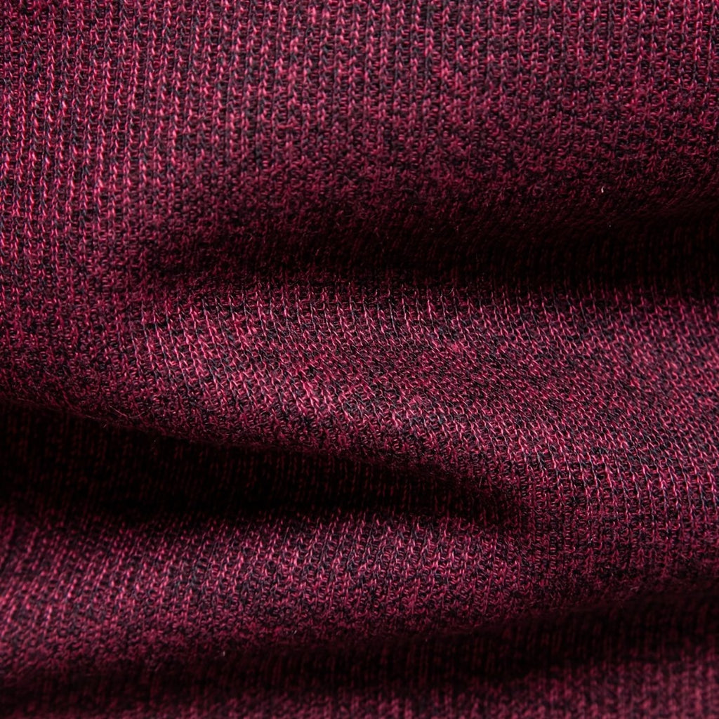 Jorvalore | Men's High Neck Textured Knit Jumper Soft Comfortable Fit