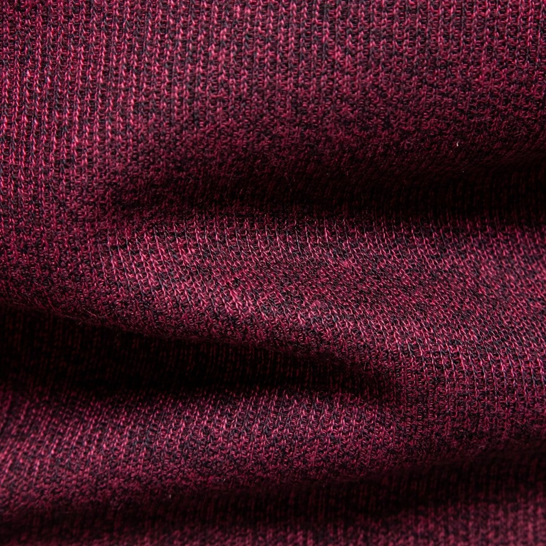 Jorvalore | Men's High Neck Textured Knit Jumper Soft Comfortable Fit