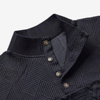 Jorvalore | Men's Jacquard Knit Jumper Soft Warm Everyday