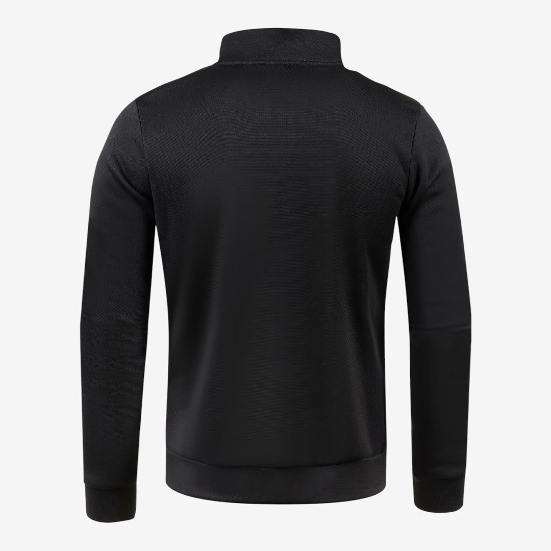 Jorvalore | Men’s Knit Zip Jacket High Neck Slim Fit with Zip Pockets