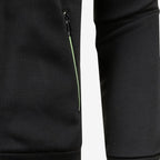 Jorvalore | Men’s Knit Zip Jacket High Neck Slim Fit with Zip Pockets