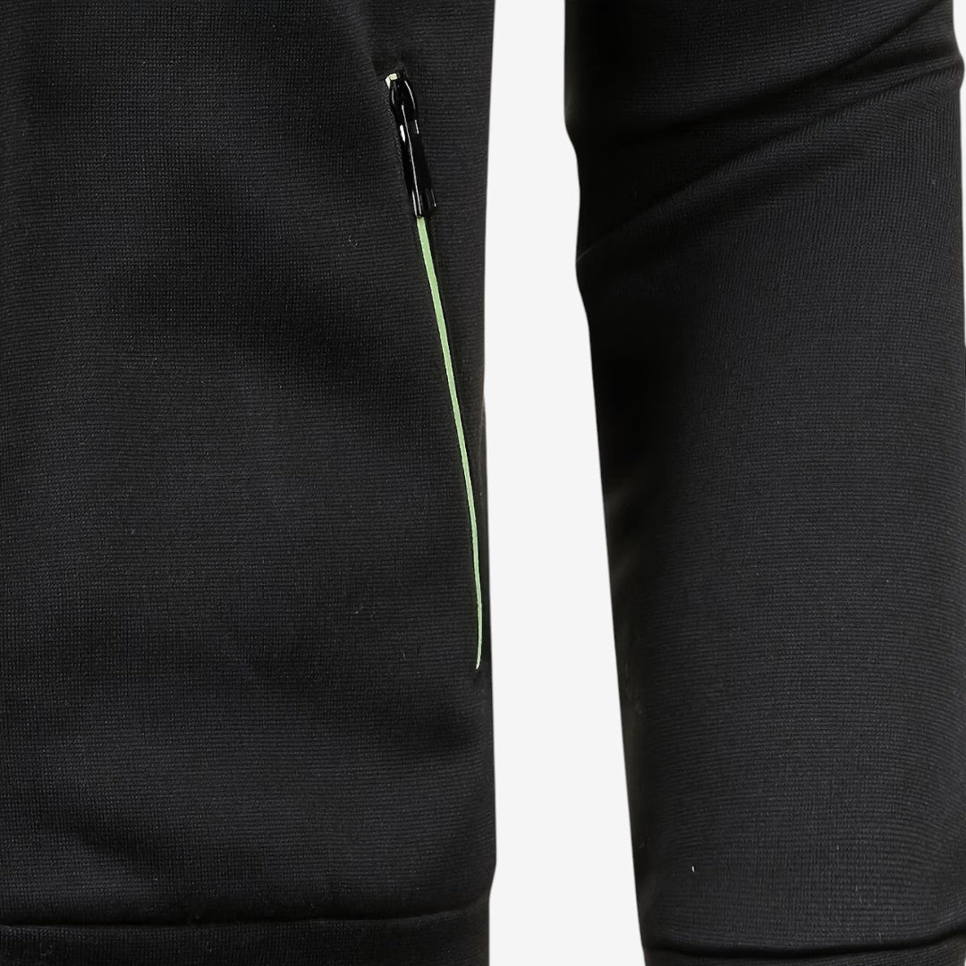 Jorvalore | Men’s Knit Zip Jacket High Neck Slim Fit with Zip Pockets